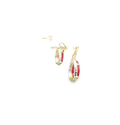 Colored Stone Earrings