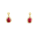 Colored Stone Earrings