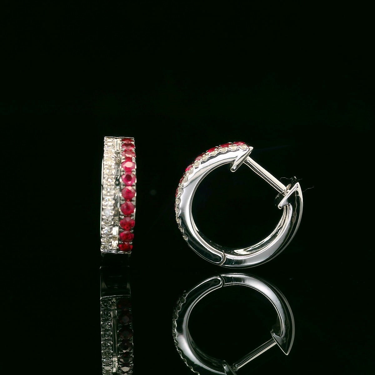 Colored Stone Earrings