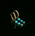 Colored Stone Earrings