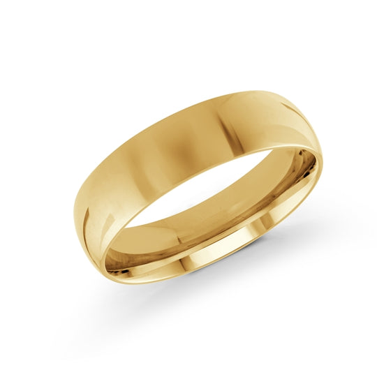 Gold Wedding Bands  -  Men's