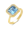 Gold Fashion Rings  -  Women's
