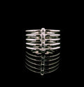 Silver Rings without Stones